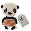 Image de Peluche Mini en coton OYOY Living Design Ours Panda Multicolore 18x8x28 cm M1036