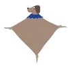 Image de Doudou mini chien en coton biologique OYOY Living Design Marron 40x40x2 cm M107522