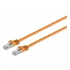 Image de MicroConnect - Câble réseau - RJ-45 (M) pour RJ-45 (M) - 50 cm - SFTP, PiMF - CAT 7 - sans crochet - orange