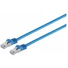 Image de MicroConnect - Câble réseau - RJ-45 (M) pour RJ-45 (M) - 1 m - SFTP, PiMF - CAT 7 - sans halogène, sans crochet - bleu