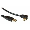 Image de MicroConnect - Câble USB - USB type B (M) pour USB (M) - USB 2.0 - 2 m - connecteur coudé