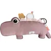 Image de Peluche d'activités bébé Done by Deer Croco Rose TU 4103491