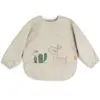Image de Bavoir à manches avec poche Done by Deer Lalee Beige TU 1323639