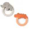Image de Anneau de dentition bébé Done by Deer Deer friends (x2) Orange TU 4019106