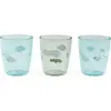Image de Verre mini yummy bébé Done by Deer Happy clouds (x3) Vert TU 1936523
