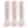 Image de Couverts Foodie cuillère Easy-grip bébé Done by Deer (x3) Rose TU 1146511