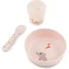 Image de Coffret Foodie premier repas bébé Done by Deer Playground Rose TU 1546411