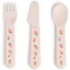 Image de Couverts Foodie couverts bébé Done by Deer Tiny farm (x3) Rose TU 1156751