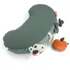 Image de Coussin d'éveil Tummy time bébé Done by Deer Tiny farm Vert TU 4153743