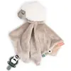 Image de Doudou plat attache-sucette bébé Done by Deer Sheepy Beige TU 4353299