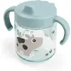 Image de Tasse à bec à 2 anses bébé Done by Deer Tiny farm Bleu 260 ml 1466612