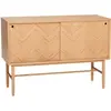 Image de Commode Hubsch Interior Herringbone Sliding Doors Beige 100x40x70 cm 880915F