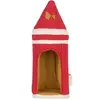 Image de Peluche en forme de maison enfant Fabelab Garde Rouge TU FB1340-Mars red