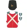 Image de Déguisement enfant Fabelab Garde Rouge 3/5 ans FB1345-Mars red