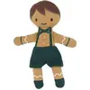 Image de Peluche Fabelab Gingerbread Boy Vert TU FB1434-Ponderose Pine