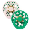 Image de Sucette bébé BIBS Studio Colour - Lot de 2 - Caoutchouc naturel - Ronde - Taille T1 - Petal Cactus