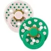 Image de Sucette bébé BIBS Studio Colour Lot de 2 T2 Caoutchouc naturel Petal Cactus
