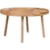 Image de Table basse en bois de manguier Ø 60 x 35 cm