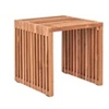 Image de Table d'appoint carrée 40x40 cm en teck naturel