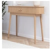 Image de Console 2 portes 100x30x80 cm naturel - TIKKO