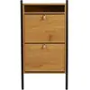 Image de Armoire à chaussures House Nordic Barco Marron 26x62x118 cm 4271010
