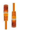 Image de ProXtend - Cordon de raccordement - RJ-45 (M) pour RJ-45 (M) - 10 m - 5.8 mm - paire torsadée écrantée (F/UTP) - CAT 6 - moulé, sans crochet, bloqué