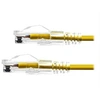 Image de ProXtend Ultra Slim - Cordon de raccordement - RJ-45 (M) pour RJ-45 (M) - 4 m - 3.6 mm - UTP - CAT 6 - sans halogène, bloqué - jaune