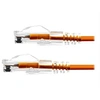 Image de ProXtend Ultra Slim - Cordon de raccordement - RJ-45 (M) pour RJ-45 (M) - 5 m - 3.6 mm - UTP - CAT 6 - sans halogène, moulé, sans crochet, bloqué -