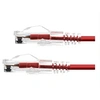 Image de ProXtend Ultra Slim - Cordon de raccordement - RJ-45 (M) pour RJ-45 (M) - 5 m - 3.6 mm - UTP - CAT 6 - sans halogène, bloqué - rouge