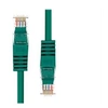 Image de ProXtend - Cordon de raccordement - RJ-45 (M) pour RJ-45 (M) - 50 cm - 5.4 mm - UTP - CAT 5e - IEEE 802.3at - moulé, sans crochet, bloqué - vert