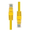 Image de ProXtend - Cordon de raccordement - RJ-45 (M) pour RJ-45 (M) - 50 cm - 5.4 mm - UTP - CAT 5e - IEEE 802.3at - démarré, sans crochet, bloqué - jaune