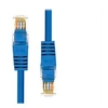 Image de ProXtend - Cordon de raccordement - RJ-45 (M) pour RJ-45 (M) - 1 m - 5.4 mm - UTP - CAT 5e - IEEE 802.3at - moulé, sans crochet, bloqué - bleu