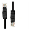 Image de ProXtend - Cordon de raccordement - RJ-45 (M) pour RJ-45 (M) - 7 m - 5.4 mm - UTP - CAT 5e - IEEE 802.3at - moulé, sans crochet, bloqué - noir
