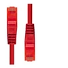 Image de ProXtend - Cordon de raccordement - RJ-45 (M) pour RJ-45 (M) - 50 cm - 6 mm - UTP - CAT 6 - sans halogène, sans crochet, bloqué - rouge