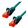 Image de ProXtend - Cordon de raccordement - RJ-45 (M) pour RJ-45 (M) - 5 m - 6 mm - UTP - CAT 6 - sans halogène, sans crochet, bloqué - vert