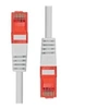 Image de ProXtend - Cordon de raccordement - RJ-45 (M) pour RJ-45 (M) - 7 m - 6 mm - UTP - CAT 6 - sans halogène, sans crochet, bloqué - gris