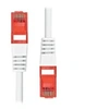 Image de ProXtend - Cordon de raccordement - RJ-45 (M) pour RJ-45 (M) - 7 m - 6 mm - UTP - CAT 6 - sans halogène, sans crochet, bloqué - blanc