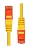 Image de ProXtend - Cordon de raccordement - RJ-45 (M) pour RJ-45 (M) - 7 m - 6 mm - UTP - CAT 6 - sans halogène, sans crochet, bloqué - jaune