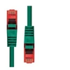 Image de ProXtend - Cordon de raccordement - RJ-45 (M) pour RJ-45 (M) - 10 m - 6 mm - UTP - CAT 6 - sans halogène, sans crochet, bloqué - vert
