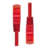 Image de ProXtend - Cordon de raccordement - RJ-45 (M) pour RJ-45 (M) - 15 m - 6 mm - UTP - CAT 6 - sans halogène, sans crochet, bloqué - rouge