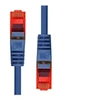 Image de ProXtend - Cordon de raccordement - RJ-45 (M) pour RJ-45 (M) - 20 m - 6 mm - UTP - CAT 6 - sans halogène, sans crochet, bloqué - bleu