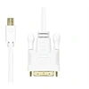 Image de ProXtend - Câble adaptateur - Mini DisplayPort (M) pour DVI-D (M) - 1 m - support 1080 p 60 Hz - blanc