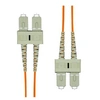 Image de ProXtend - Cordon de raccordement - SC/UPC multimode (M) pour SC/UPC multimode (M) - 5 m - 2 mm - fibre optique - duplex - 125 microns - OM2 - sans