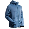 Image de Pull polaire avec capuche Customized - 22586-608-Bleu gris-L