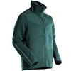 Image de Pull polaire zippé Customized - 22503-681-Vert Forêt-S