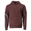 Image de Sweat à capuche polaire Customized - 22186-608-Bordeaux-XL