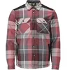 Image de Chemise de travail en flanelle avec doublure fourrure Customized - 23104-446-Bordeaux-XXXL