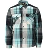 Image de Chemise de travail en flanelle avec doublure fourrure Customized - 23104-446-Vert-XXXXL