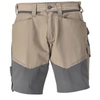 Image de Short poids léger Stretch Zones - Brun taupe / Gris anthracite T.58 - - 25149-230-5689 C64