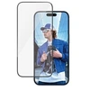 Image de PanzerGlass - Protection d'écran pour téléphone portable - coupe ultra-large - verre - couleur de cadre noir - pour Apple iPhone 15, 16